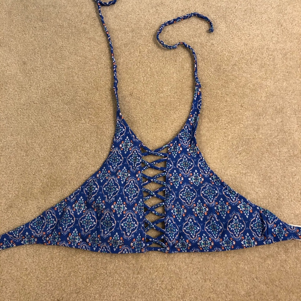 Hollister high neck bikini top